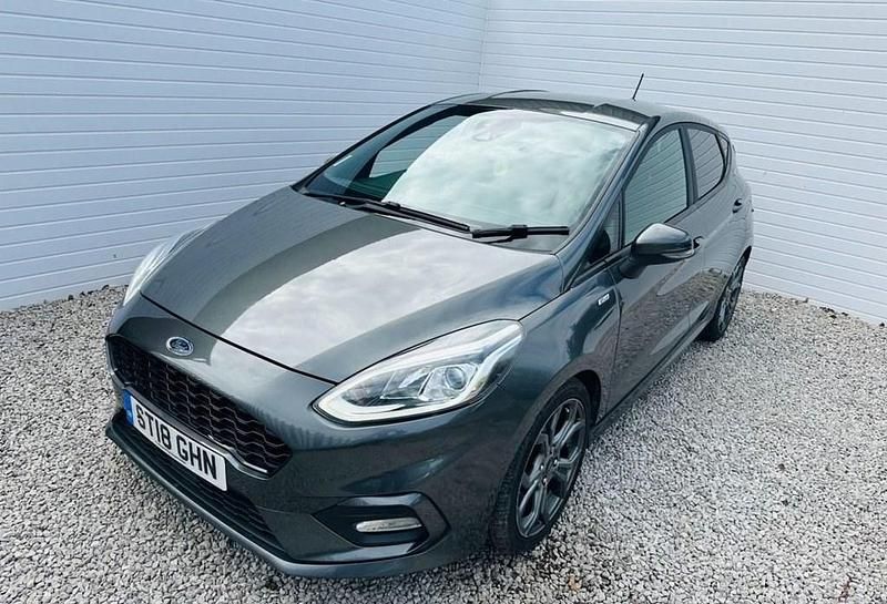 Used Ford Fiesta ST-Line 100 HP (73 kW) 2018 Grey Hatchback