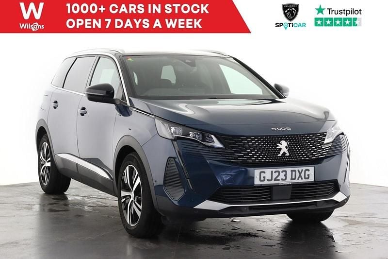 Blue Used 2023 Peugeot 5008 GTi MPV | £23,799 (Fair price) - Image 1/3