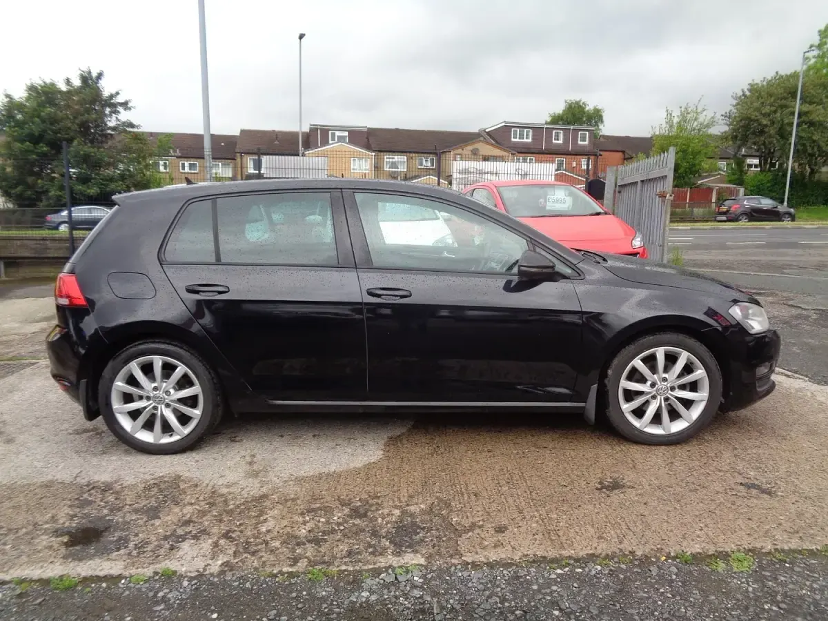 Used VW Golf VII GT 2013 Black Hatchback