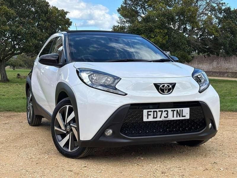 White Used 2023 Toyota Aygo Hatchback | £16,289 (Fair price) - Image 1/2
