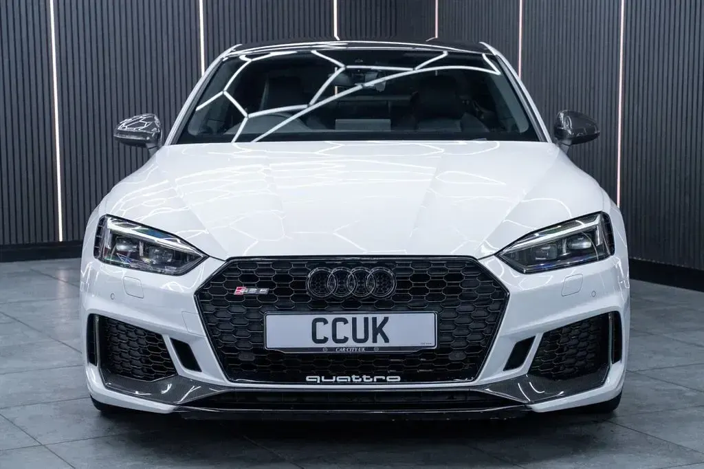 Used Audi RS5 Advanced 450 HP (330 kW) 2018 White Coupe