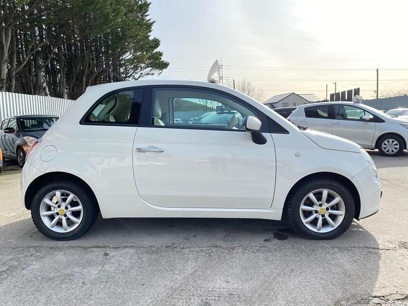 Used Fiat 500 85 HP (62 kW) 2013 White Hatchback
