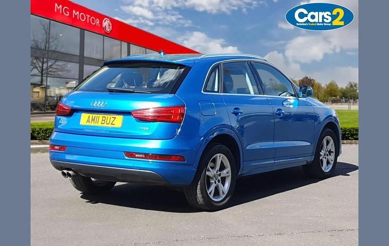 Used Audi Q3 Sport 150 HP (110 kW) 2017 Blue SUV