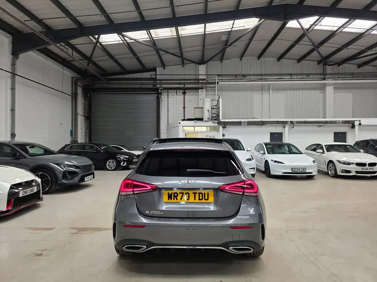 Used Mercedes A250 AMG line 2020 Grey Hatchback