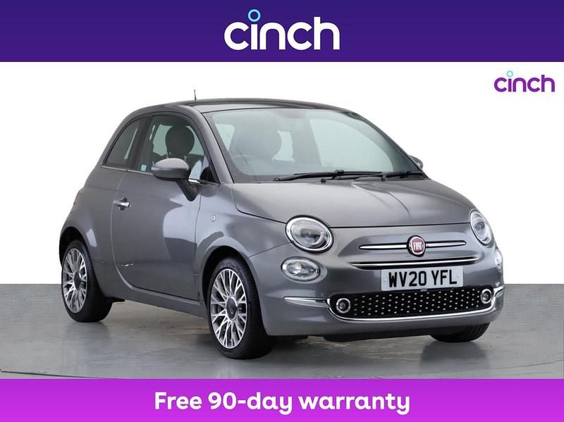 Grey Used 2020 Fiat 500 Star Hatchback | £7,199 (A bit pricey) - Image 1/3