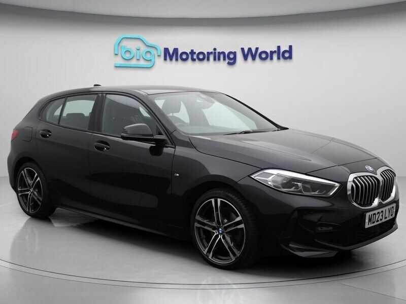 Black Used 2023 BMW 118 M Sport Hatchback | £21,800 (Fair price) - Image 1/4