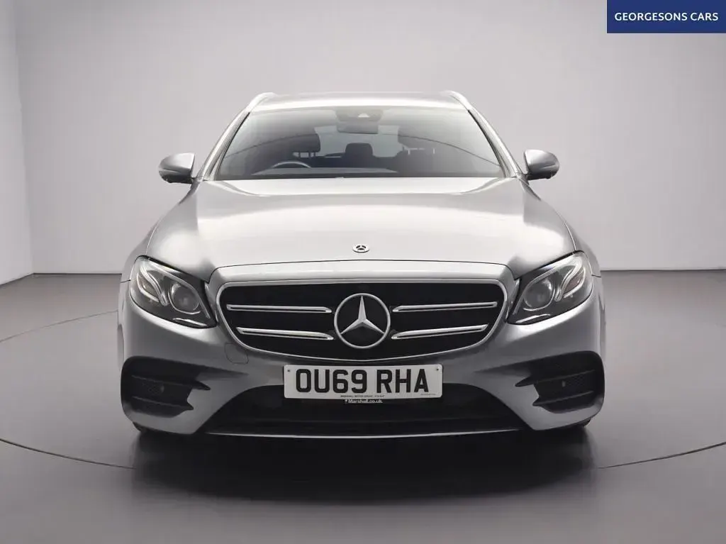 Used Mercedes E220 AMG line 194 HP (142 kW) 2019 Grey Estate