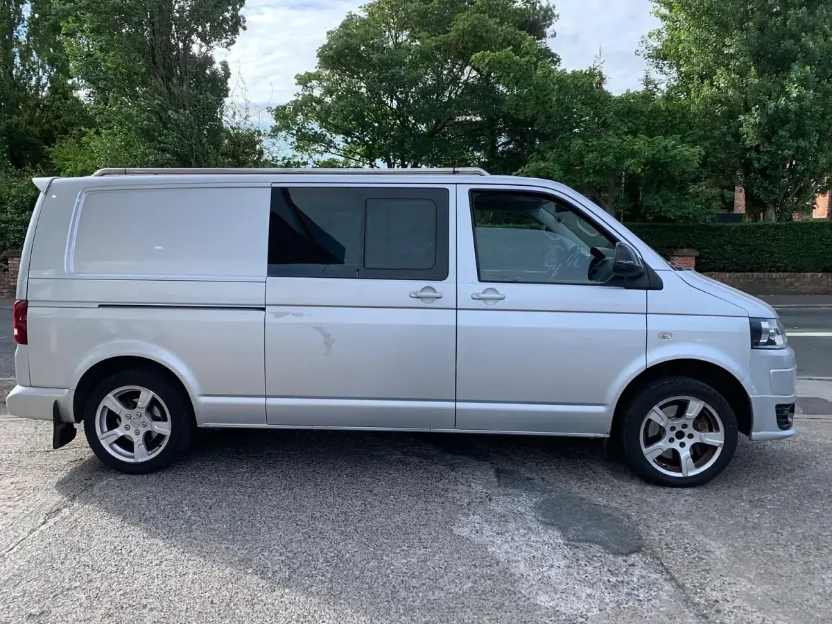 Used VW T5 Sportline 180 HP (132 kW) 2013 Silver Van