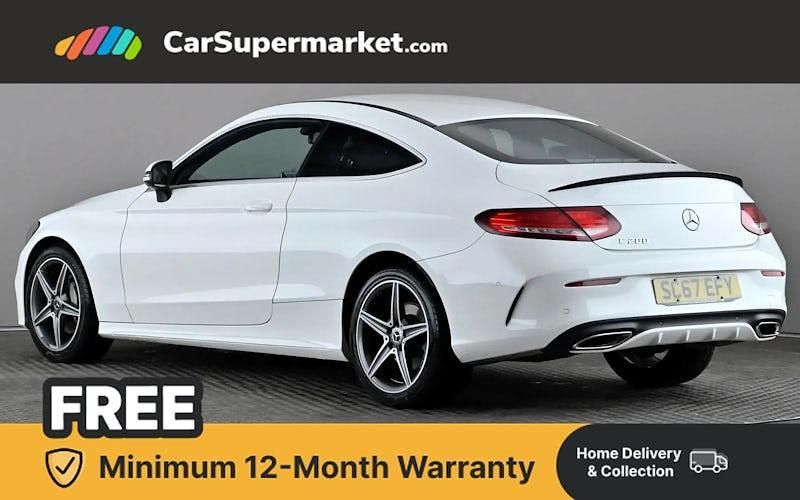 Used Mercedes C200 AMG line 184 HP (135 kW) 2018 Coupe
