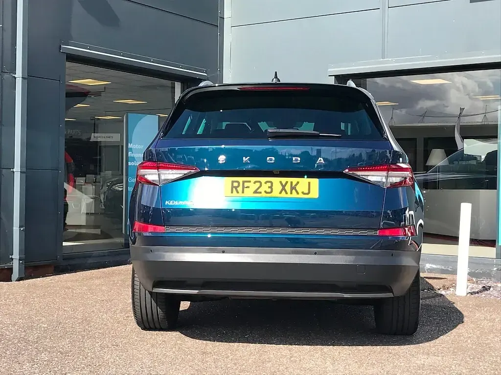 Used Skoda Kodiaq SE L Executive 150 HP (110 kW) 2023 Blue SUV