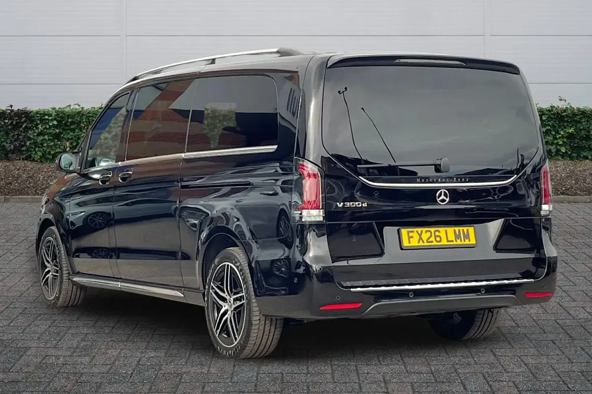 Used Mercedes V300 AMG line 2026 Black MPV