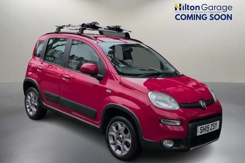 Red Used 2015 Fiat Panda 4x4 S Hatchback | £6,400 (Fair price) - Image 1/1