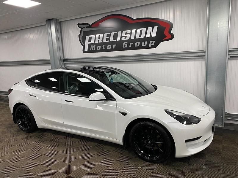 Used Tesla Model 3 Long Range AWD 366 kW (498 HP) 2020 White Sedan