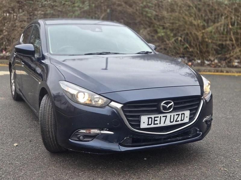 Used Mazda 3 2017 Blue Hatchback