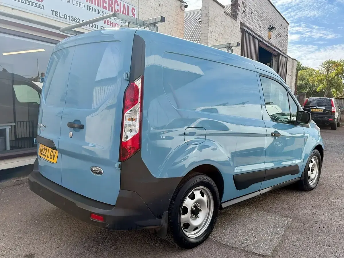 Used Ford Transit 75 HP (55 kW) 2022 Blue Van