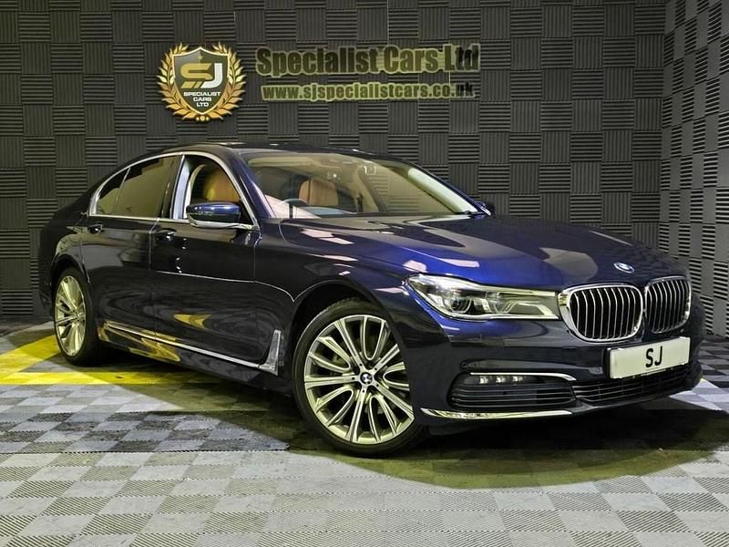 Used BMW 740 Comfort Edition 320 HP (235 kW) 2016 Blue Sedan