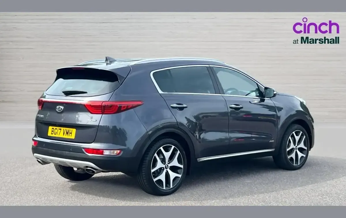 Used Kia Sportage GT-Line 136 HP (100 kW) 2017 Silver SUV