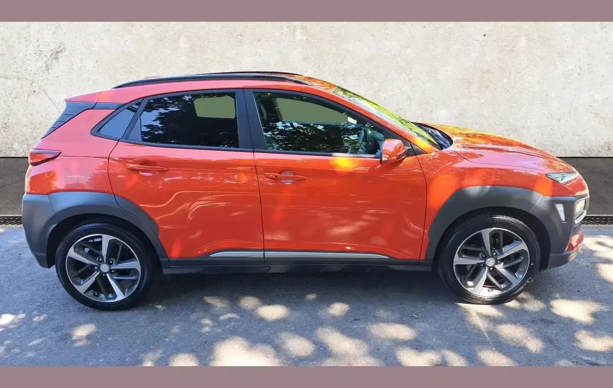 Used Hyundai Kona Premium SE 117 HP (86 kW) 2019 Orange SUV