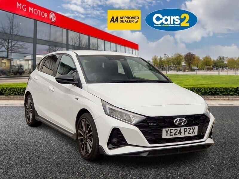 White Used 2024 Hyundai i20 N Line Hatchback | £17,790 (Fair price) - Image 1/4
