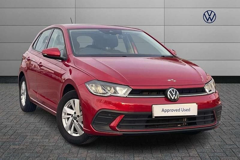 Red Used 2022 VW Polo Life Hatchback | £14,929 (Fair price) - Image 1/4