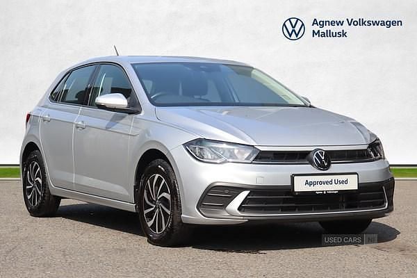 Silver Used 2023 VW Polo Life Hatchback | £16,990 (Good price) - Image 1/4