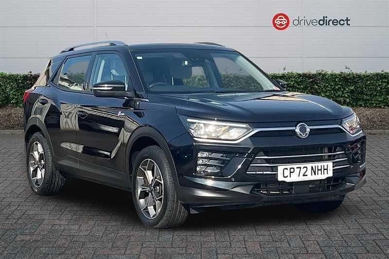 Used Ssangyong (KGM) Korando 163 HP (119 kW) 2023 Black Estate