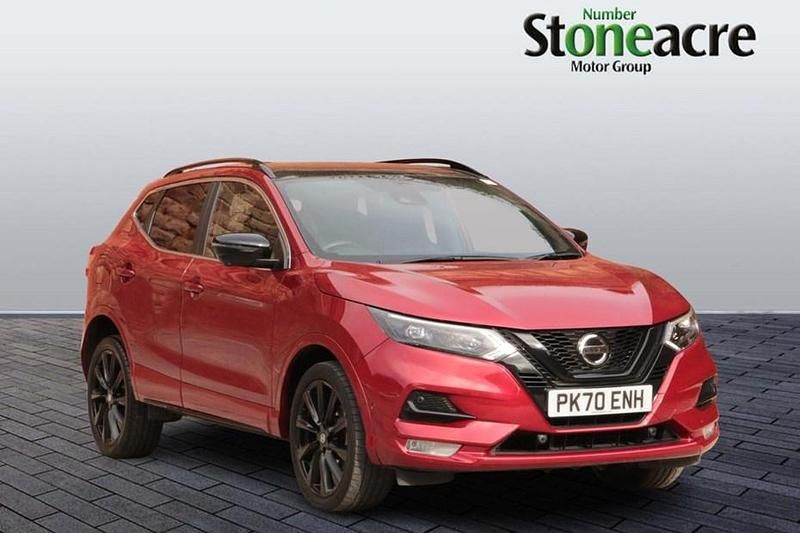Used Nissan Qashqai N-TEC 158 HP (116 kW) 2020 Red SUV