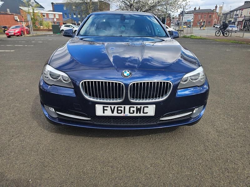 Begagnad BMW 520 Efficient Dynamics 2011 Blå Sedan