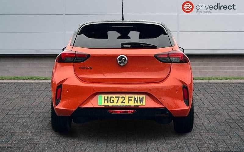 Used Vauxhall Corsa-e GS Line 100 kW (136 HP) 2022 Orange Hatchback