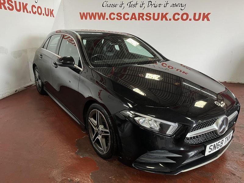 Used Mercedes A180 AMG line 2018 Black Hatchback