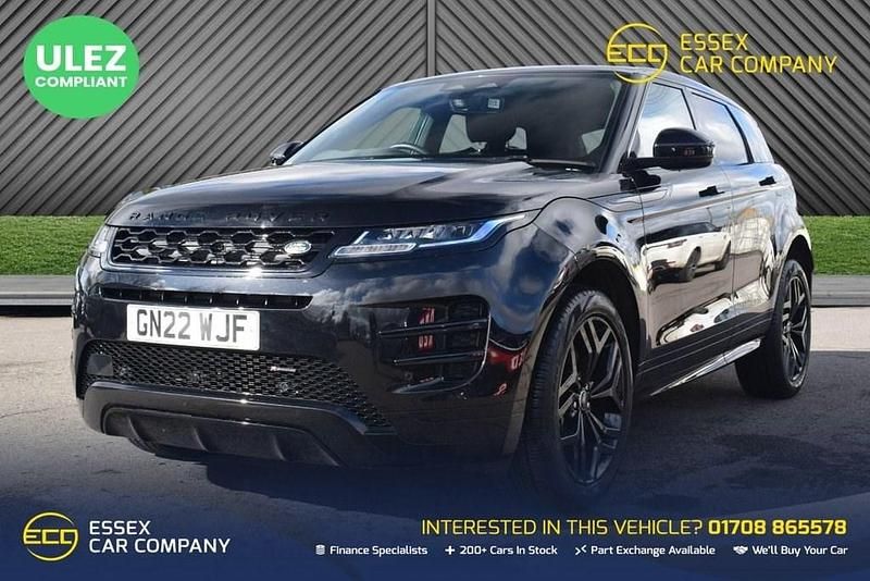 Used Land Rover Range Rover evoque R-Dynamic 204 HP (150 kW) 2022 Black SUV