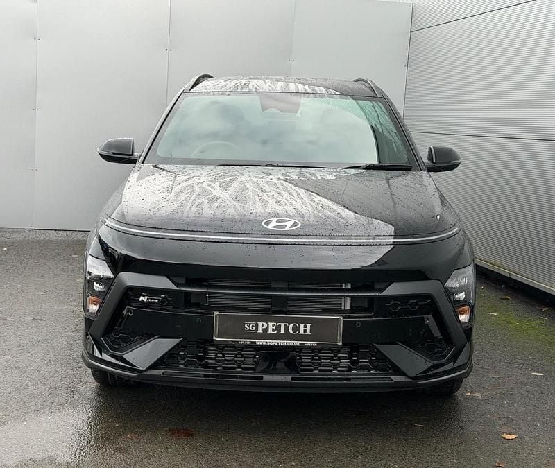 Black New 2025 Hyundai Kona N Line SUV | £23,495 (Super price) - Image 1/4