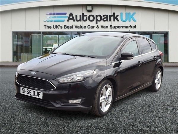 Black Used 2015 Ford Focus Zetec Hatchback | £6,395 (Fair price) - Image 1/1