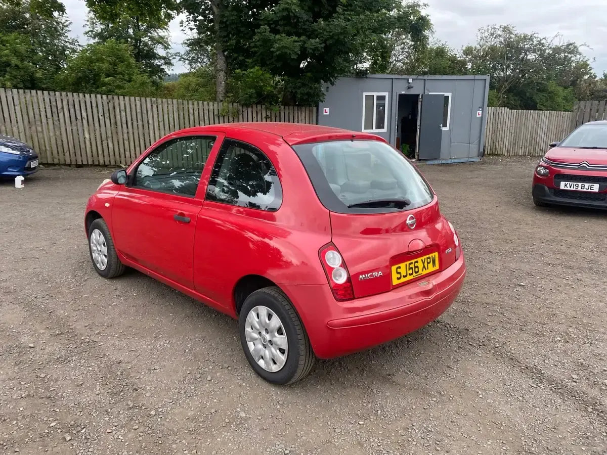 Used Nissan Micra 2006 Red Hatchback