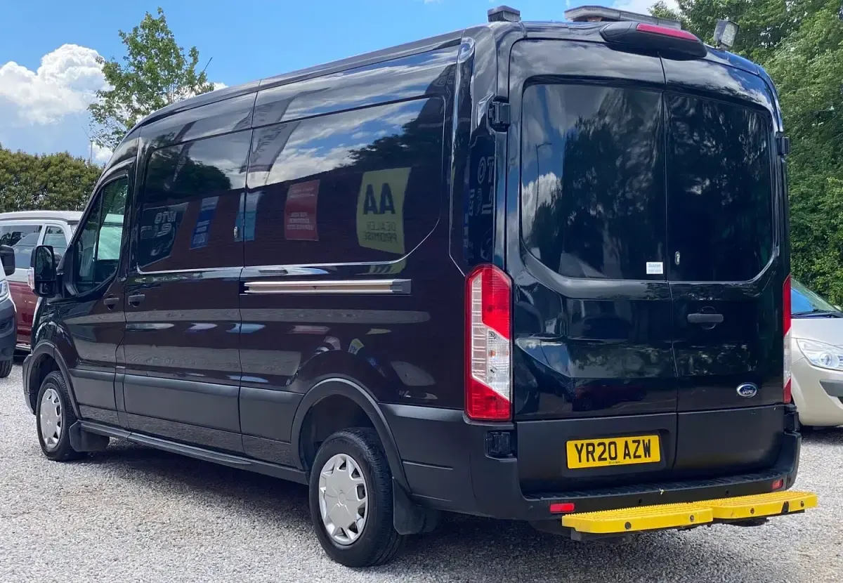 Used Ford Transit Trend 130 HP (95 kW) 2020 Black Van