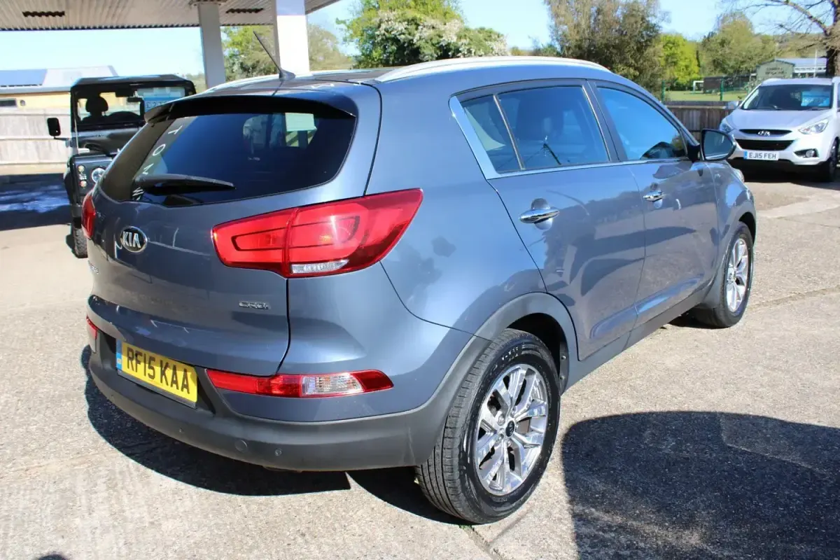 Usado Kia Sportage 2015 Azul SUV