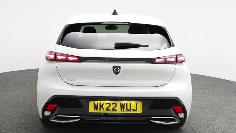 Second-hand Peugeot 308 Allure Premium 129 CP (94 kW) 2022 Alb Hatchback