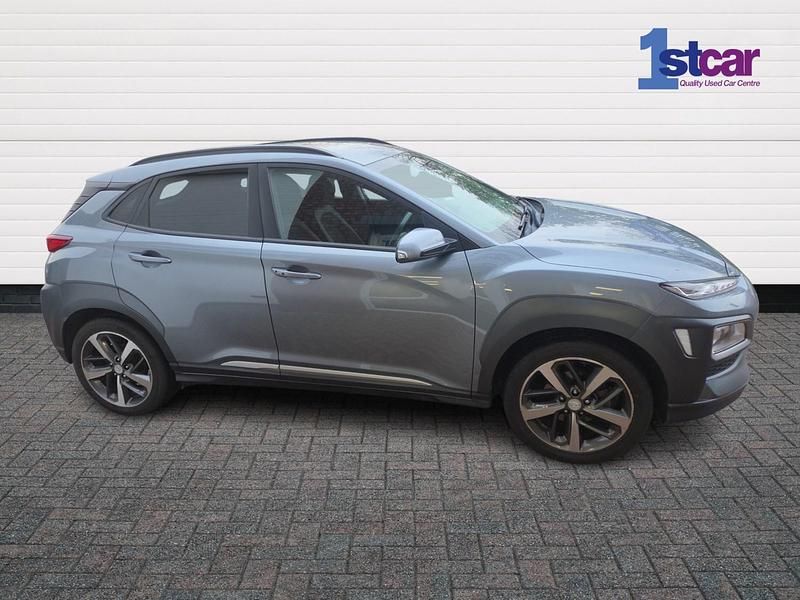 Used Hyundai Kona Premium 120 HP (88 kW) 2019 Silver SUV