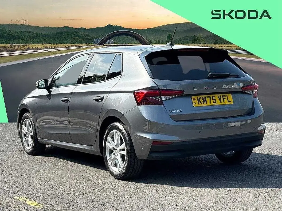 Used Skoda Fabia SE L 116 HP (85 kW) 2025 Grey Hatchback