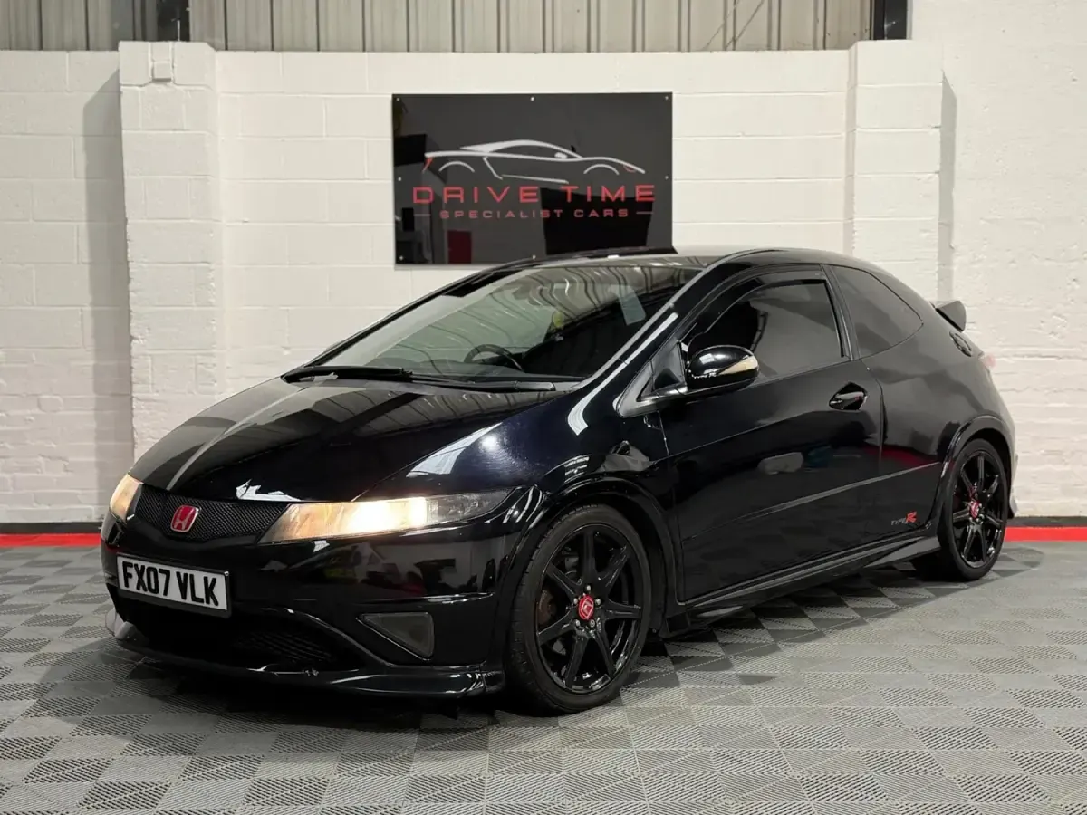 Begagnad Honda Civic Type R GT 2007 Svart Halvkombi