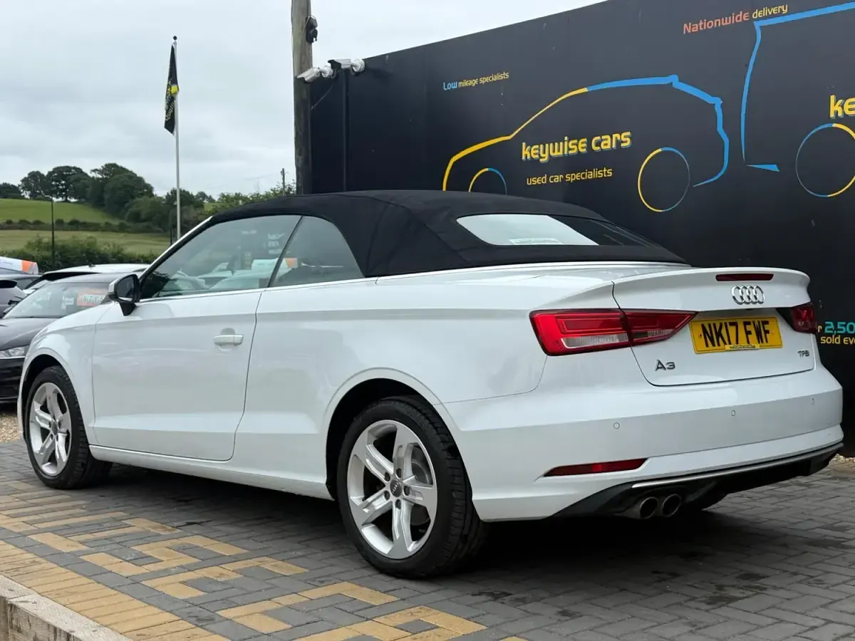 Used Audi A3 Cabriolet Sport 2017 White Cabriolet
