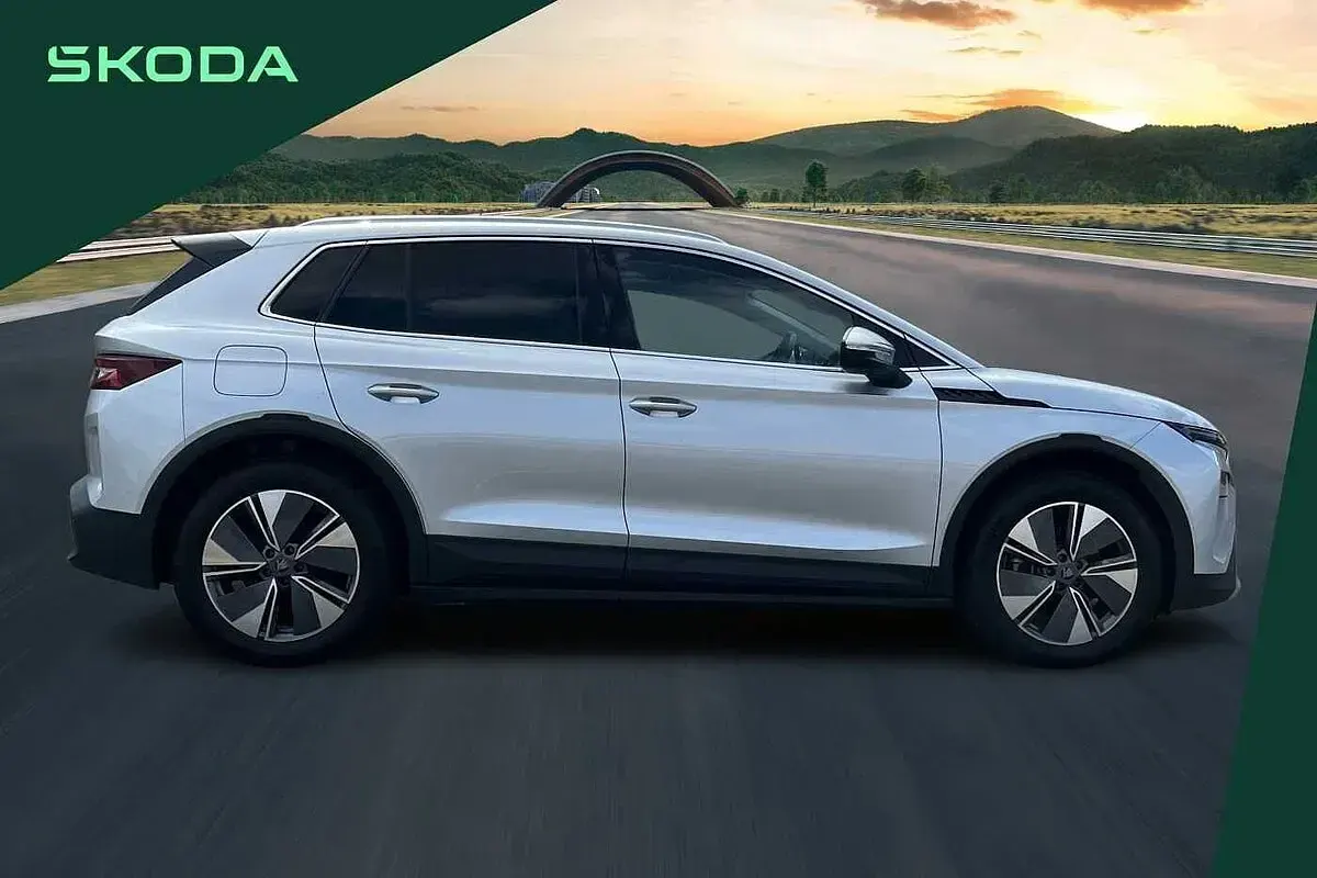 Used Skoda Elroq 150 kW (204 HP) 2025 Brilliant silver metallic SUV