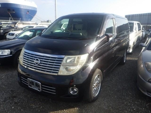 Used Nissan Elgrand 2007 Black MPV