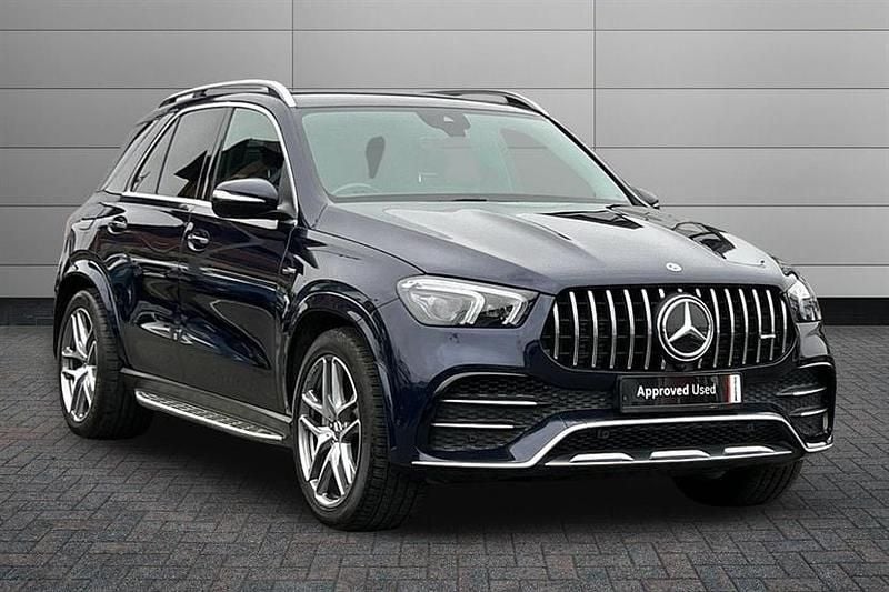 Cavansite blue Used 2021 Mercedes GLE53 AMG Estate | £45,493 (Fair price) - Image 1/4
