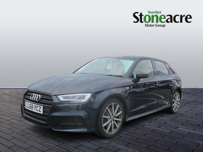 Used Audi A3 Sportback Black Edition 2019 Blue Hatchback