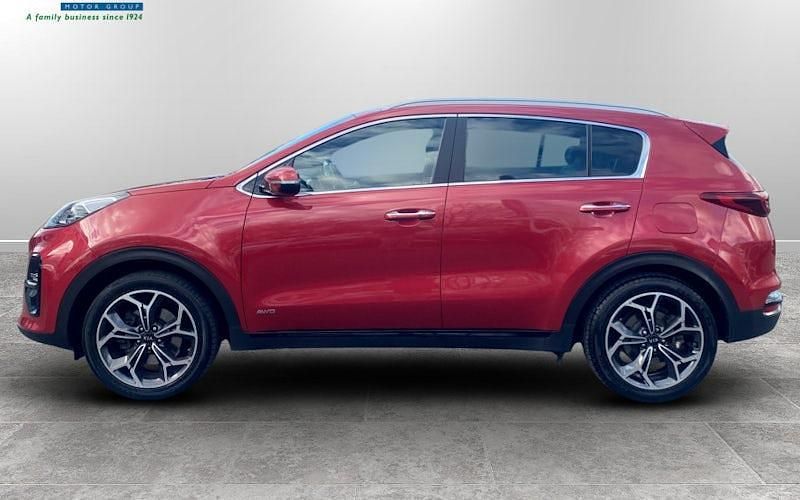 Used Kia Sportage GT-Line 136 HP (100 kW) 2021 Red SUV