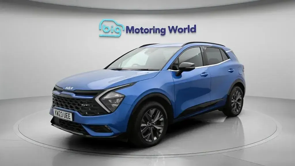 Used Kia Sportage GT-Line 227 HP (166 kW) 2023 Blue SUV