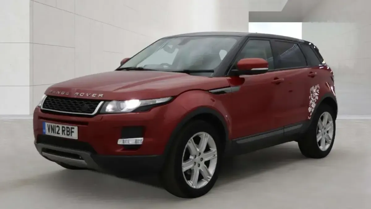 Used Land Rover Range Rover evoque Pure 2012 Red SUV