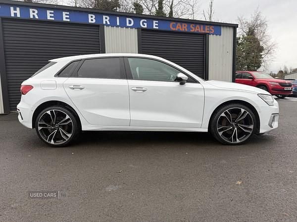 Used Audi A3 Sport 2021 White Hatchback