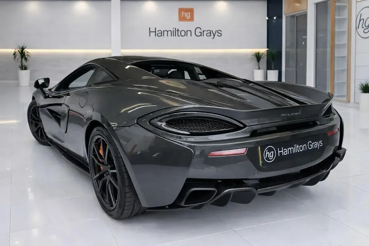 Used McLaren 570S 570 HP (419 kW) 2016 Grey Coupe